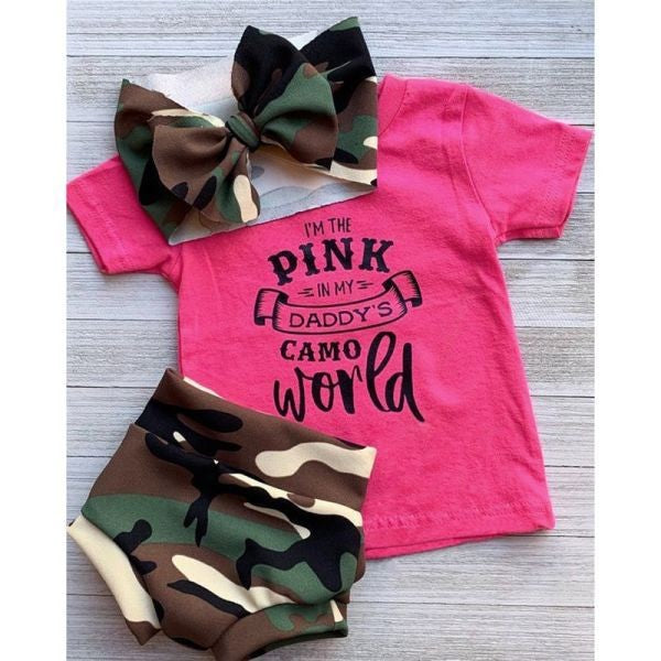 I'm The PINK in My Daddy's Camo World #1000944