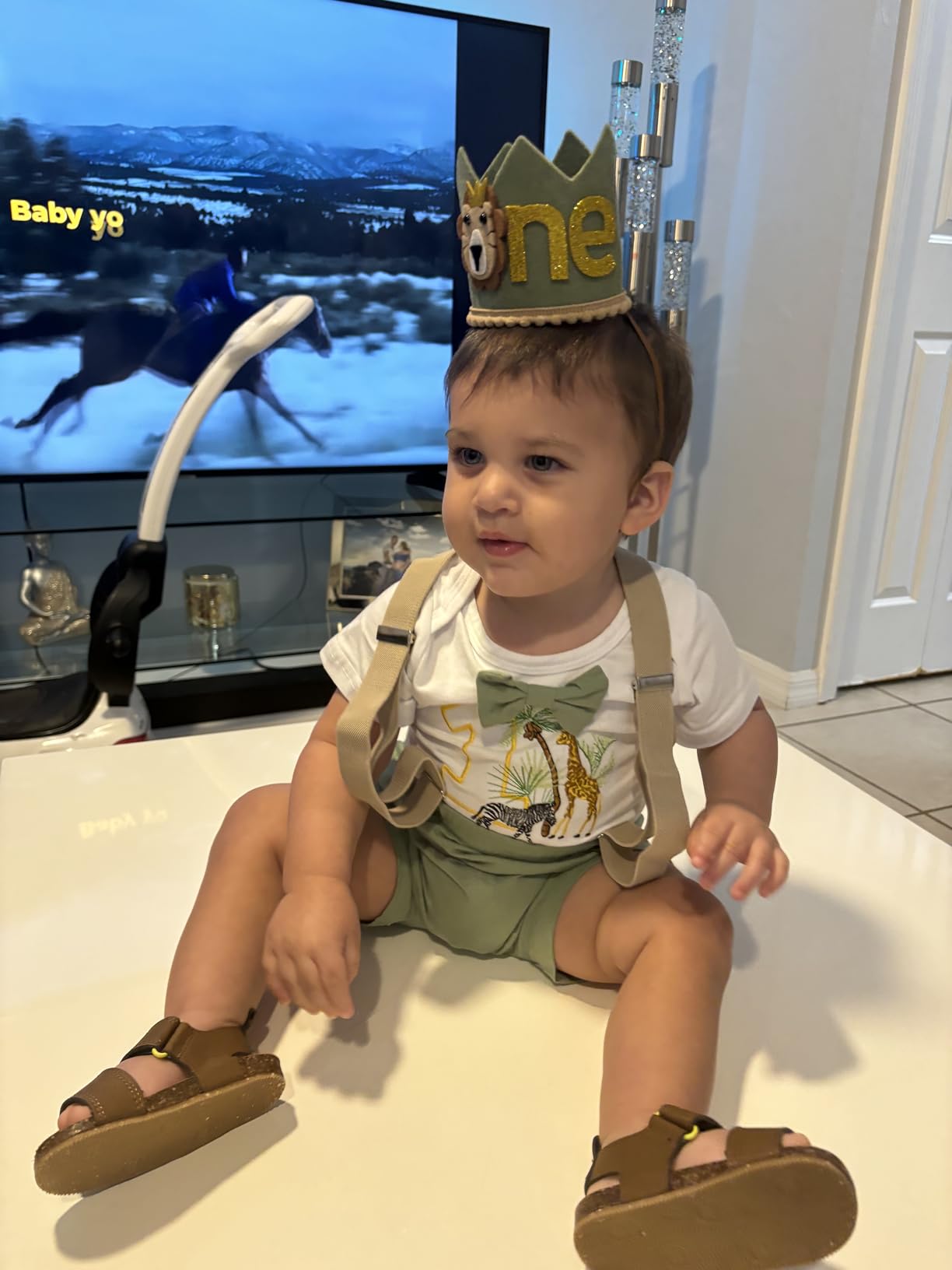 Wild One Birthday Outfit 3PCS #200020