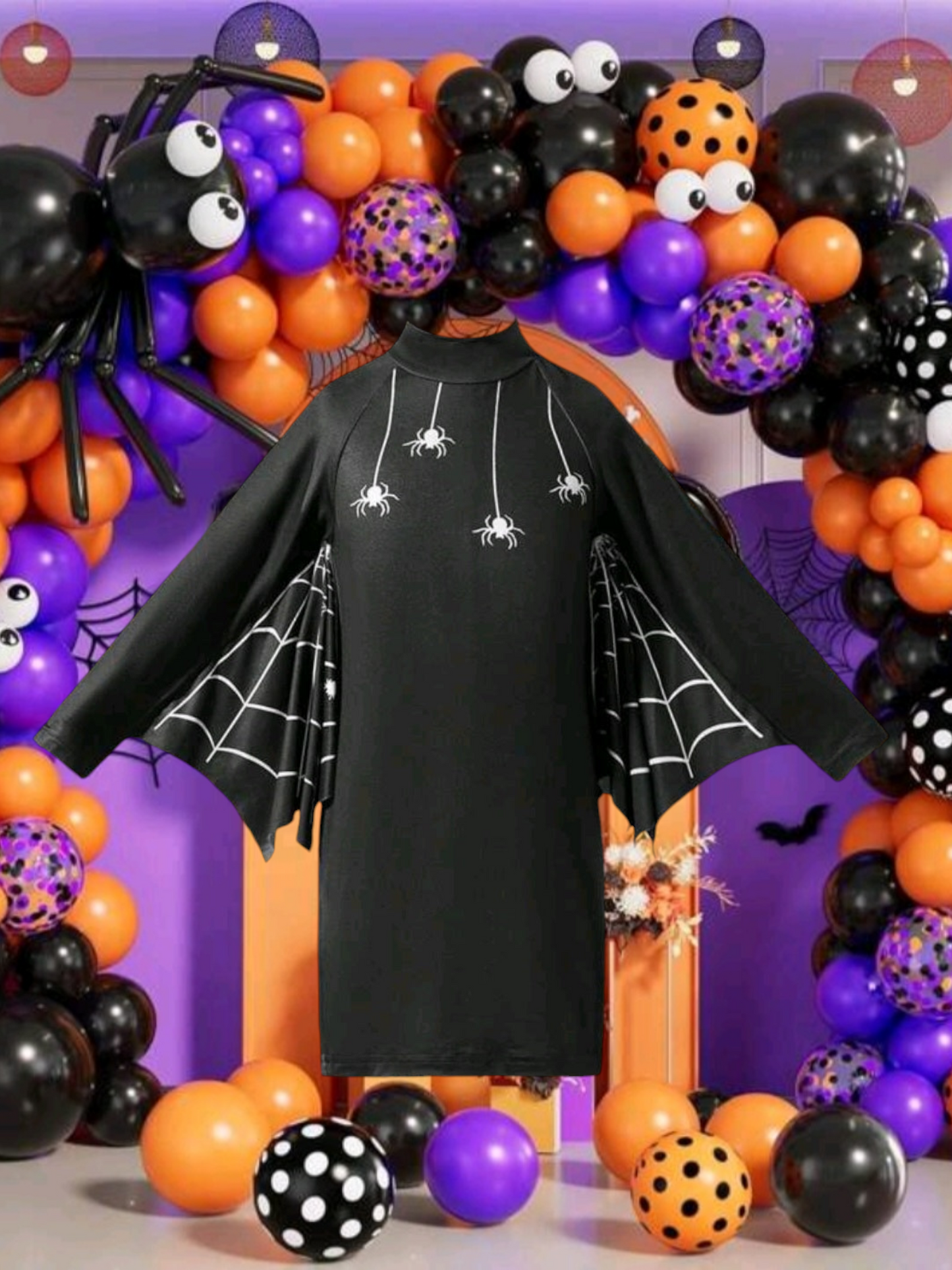 Webbed Spider Dress #1001032