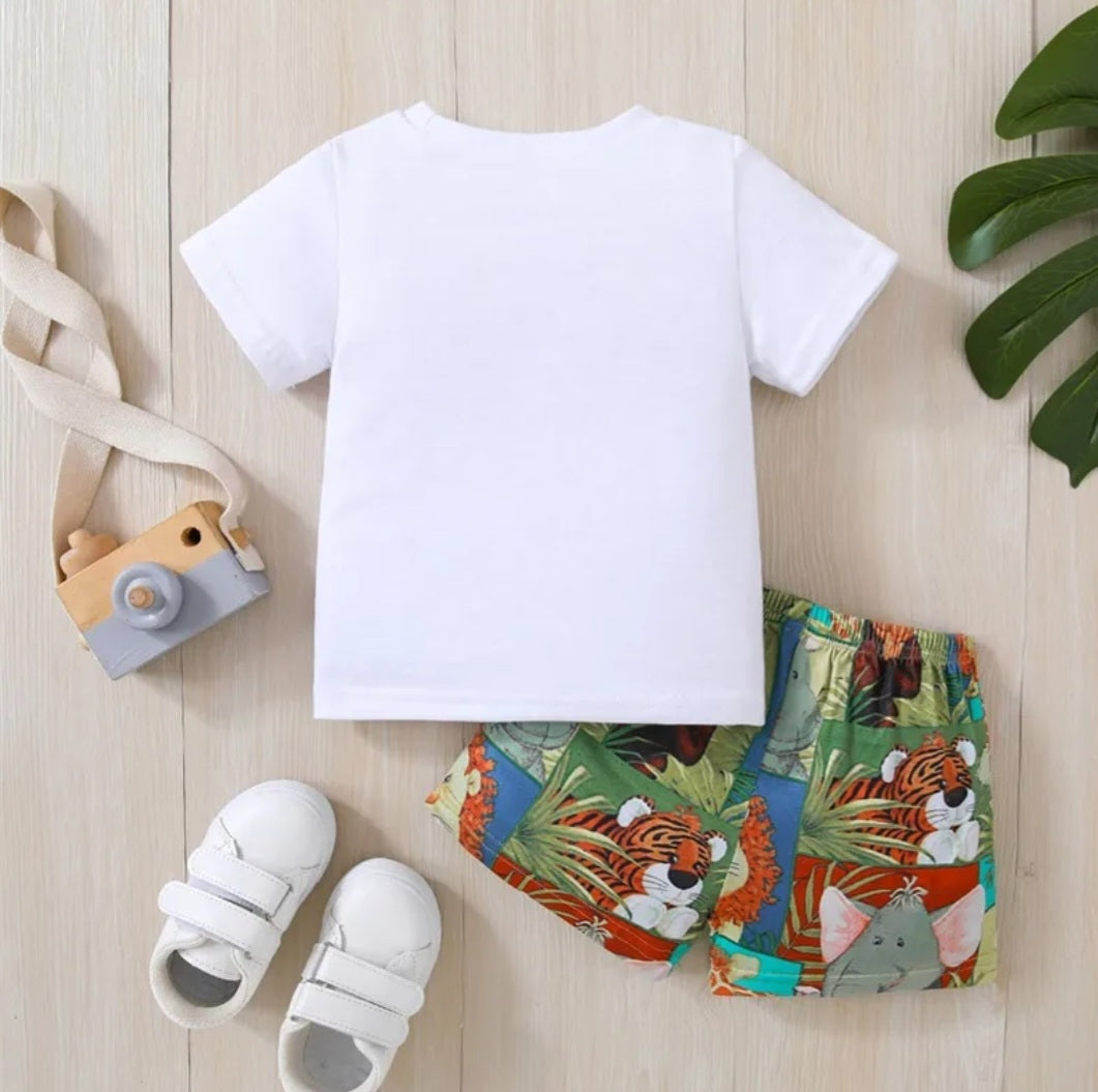 Two Wild T-shirt and Shorts #200064