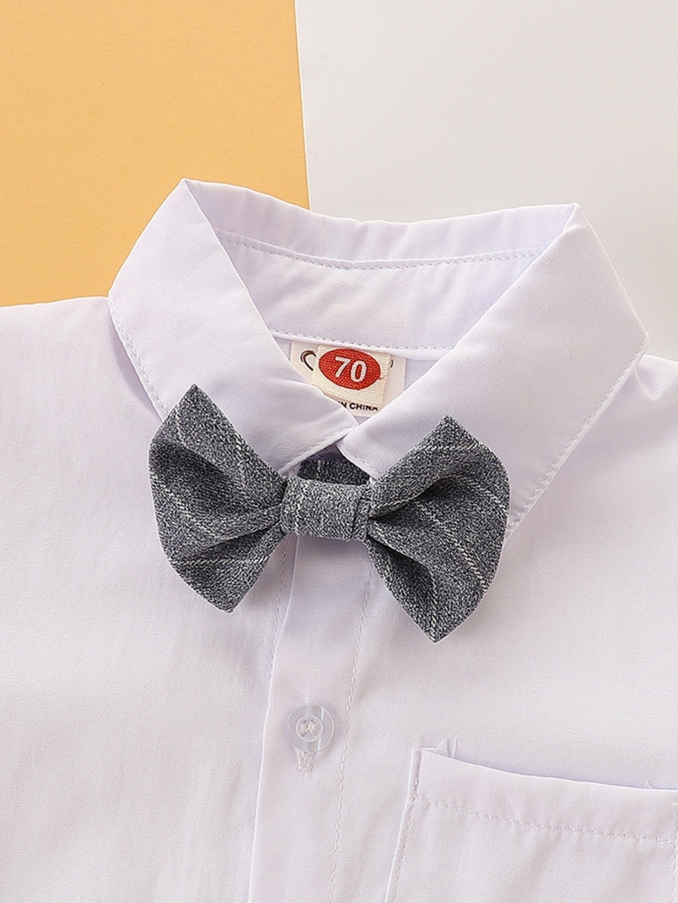 4PSC Gentleman Suit. (Romper also available in younger boys with shirt) #2000196