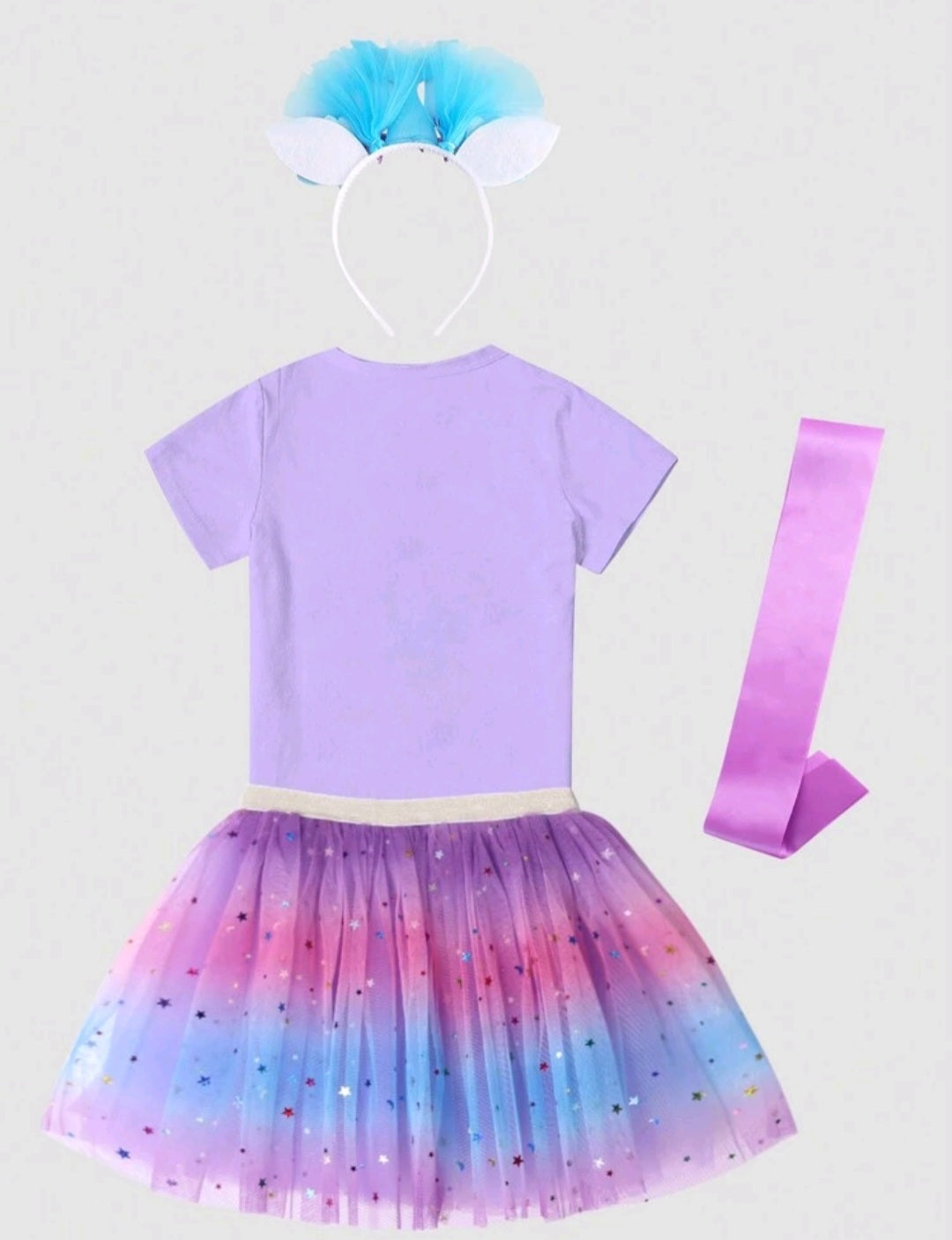4PSC Happy Birthday Outfit Mermaid #1000221