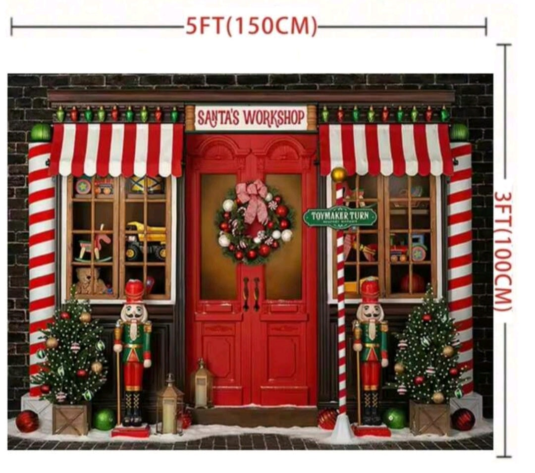 Santa's Workshops Banner 150x100cm #500059