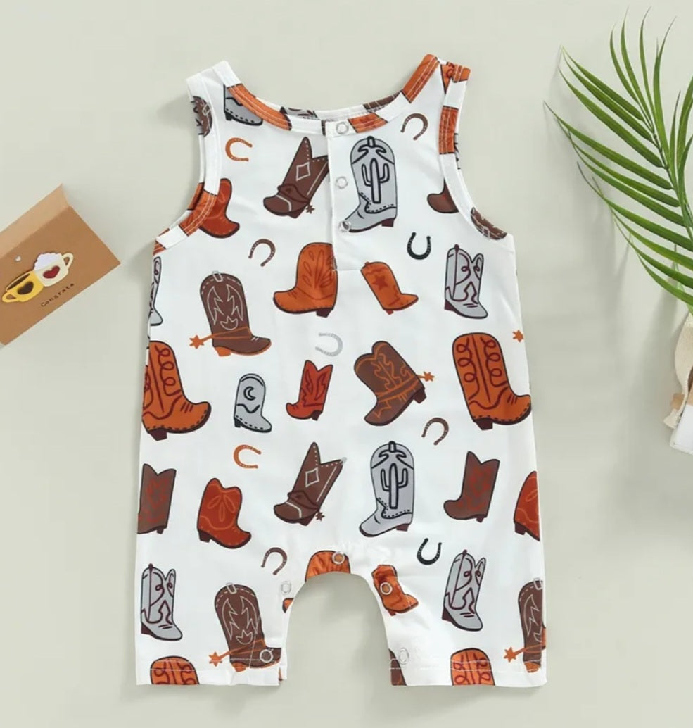 Cowboy Romper, Ranch Life #2000354