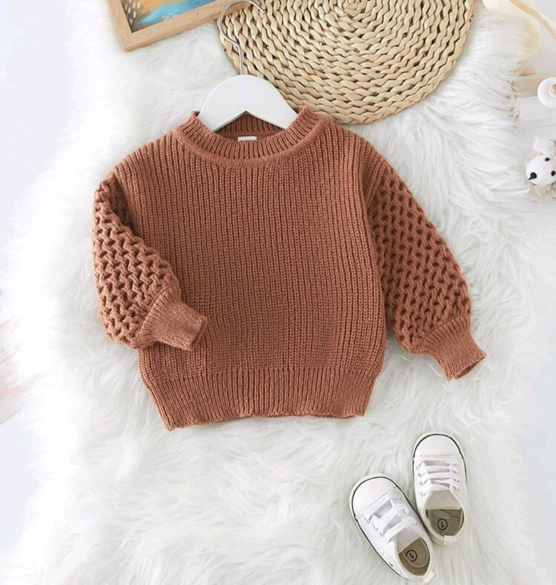 Moca Knitted Sweater, Gender Neutral #1000240