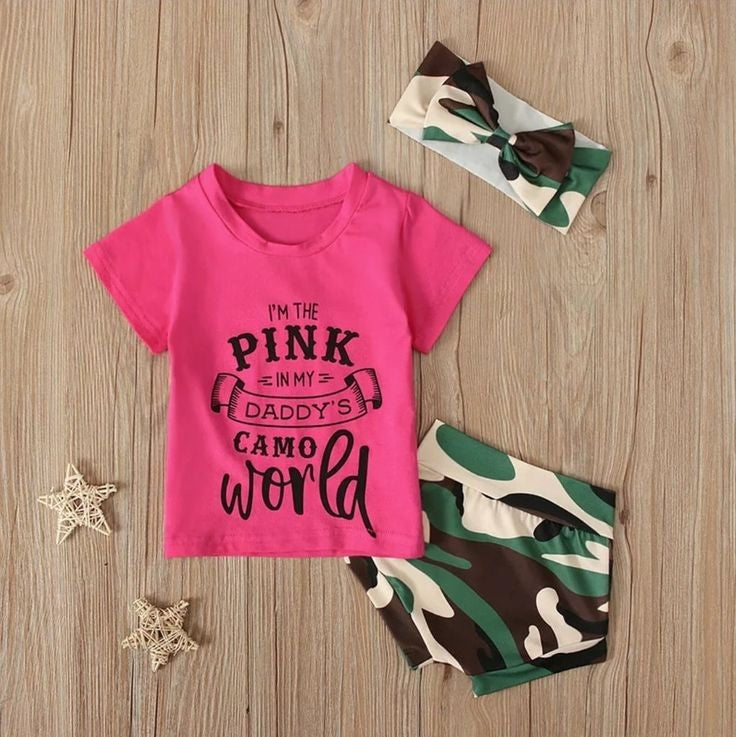 I'm The PINK in My Daddy's Camo World #1000944