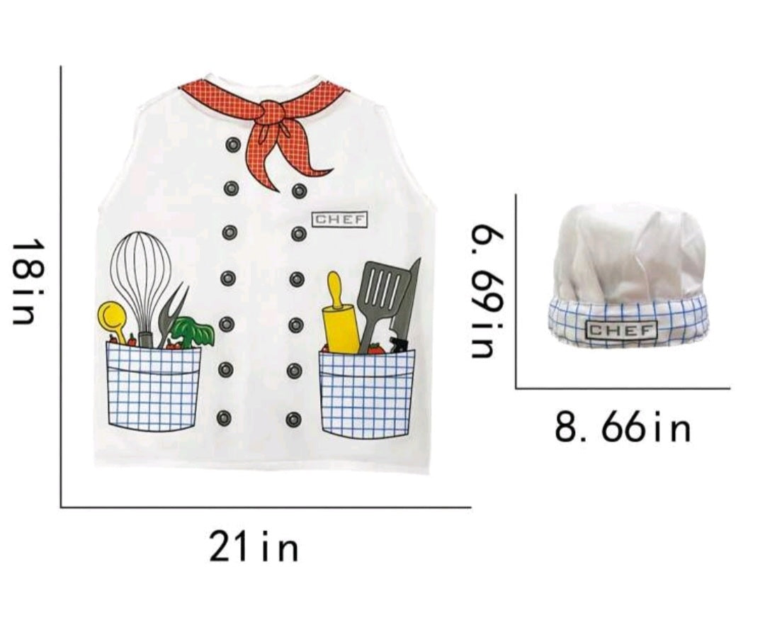 Chef Costume, Career Day, Halloween Outfit #400062