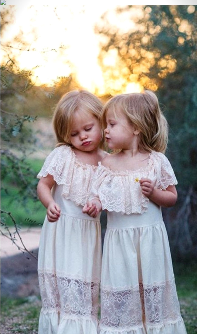 White On or Off the Sholder Lace Dress #1000393