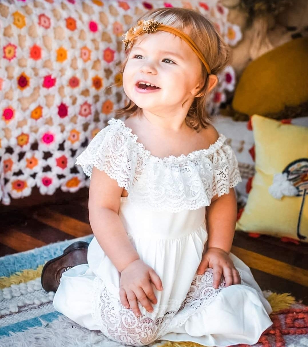 White On or Off the Sholder Lace Dress #1000393