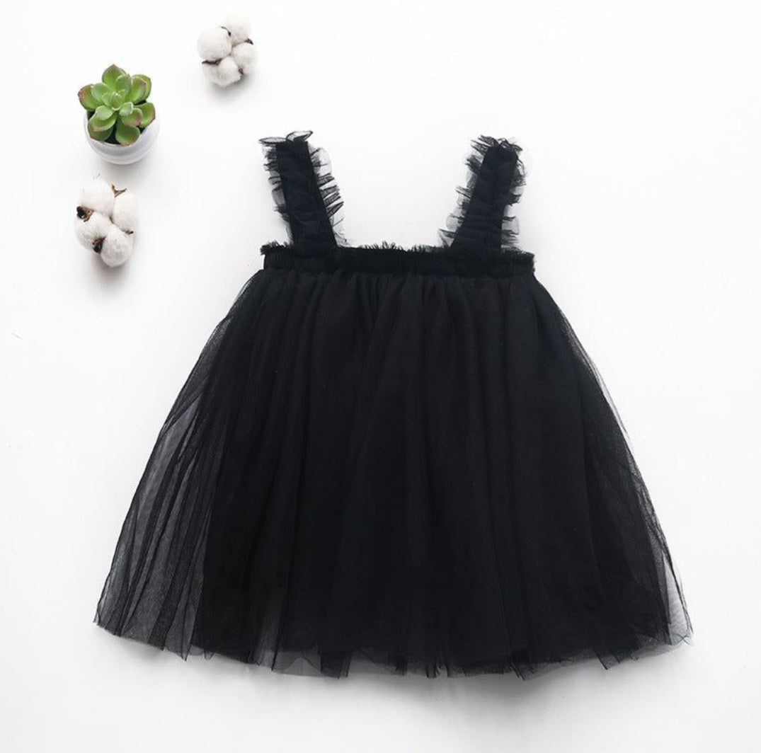 Black Tulle Dress #1000165