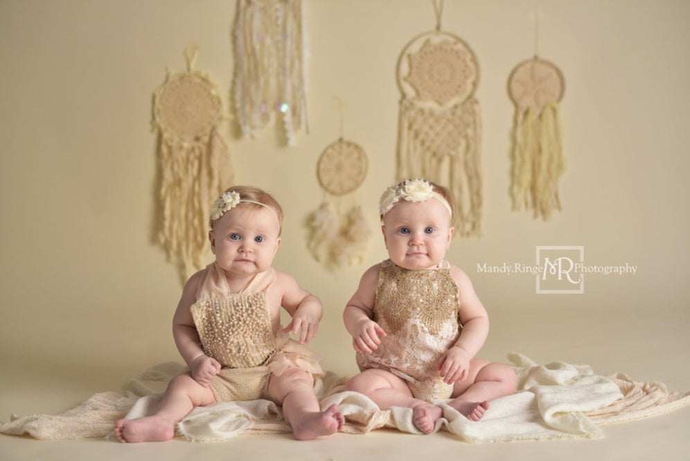 Lace Boho Romper with Gold Detail #1000187