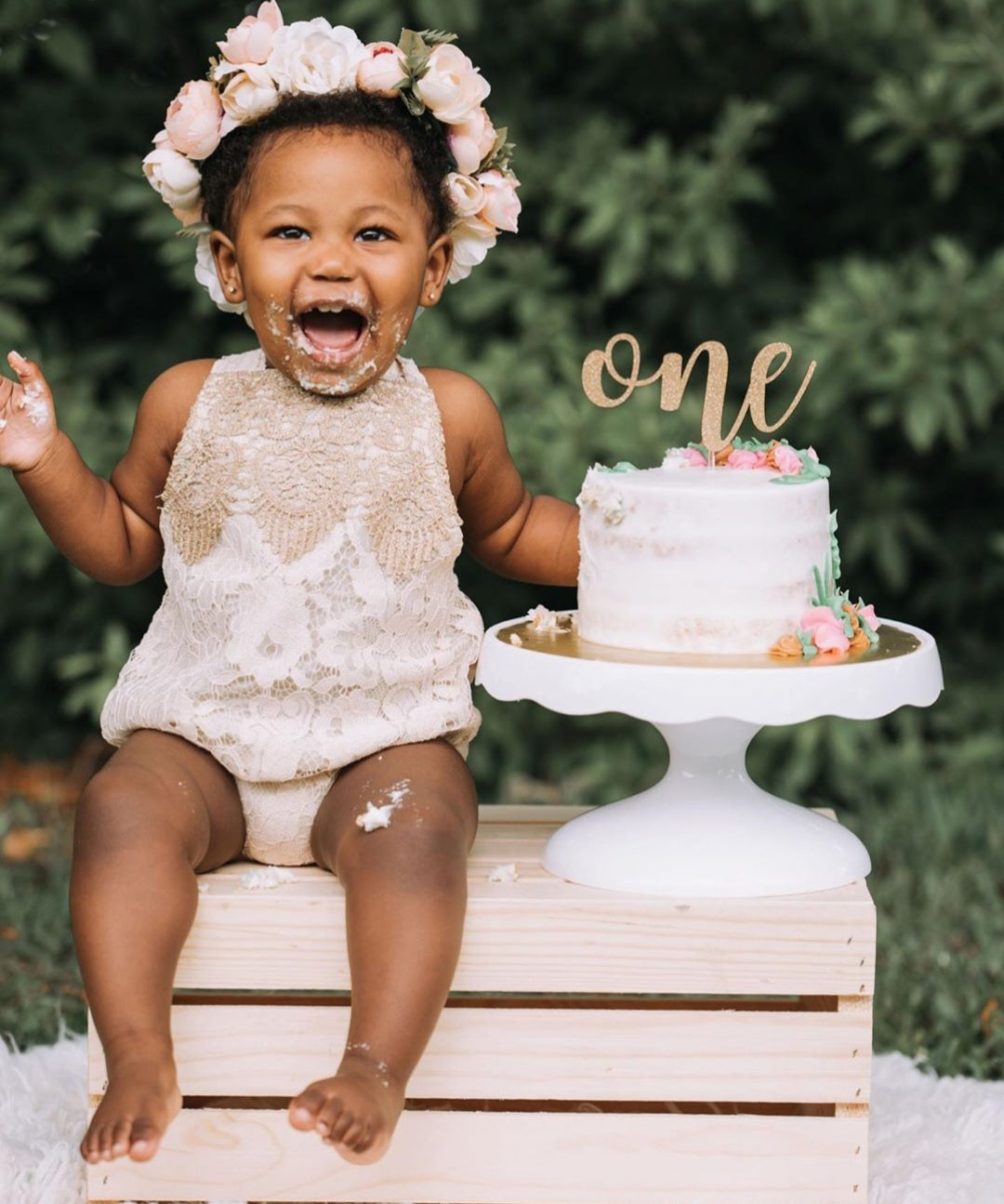 Lace Boho Romper with Gold Detail #1000187