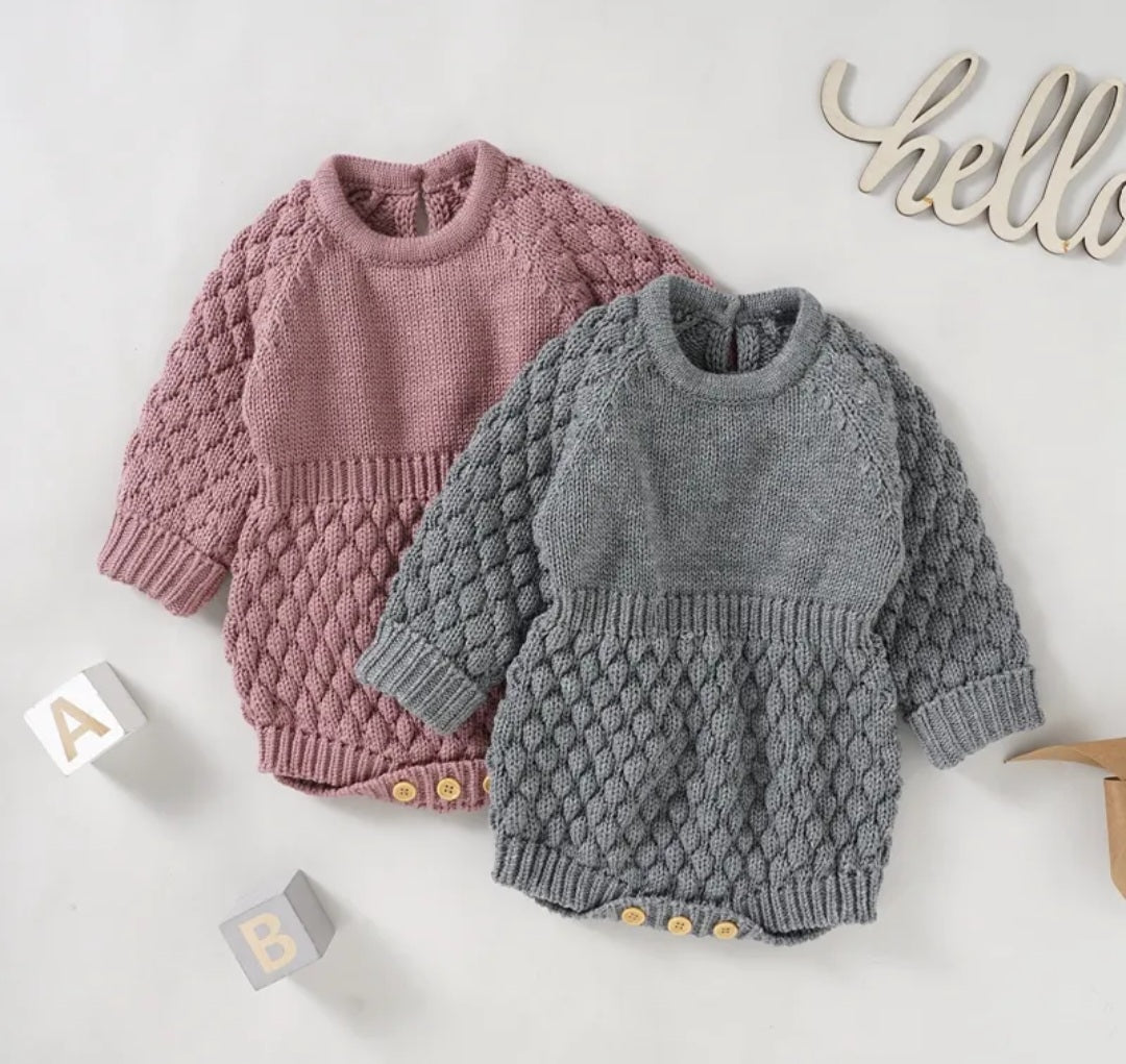 Luxury Knitwear ROMPERS Gender Neutral #10001