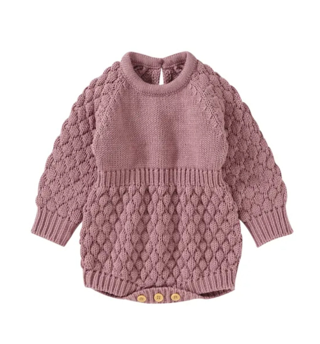 Luxury Knitwear ROMPERS Gender Neutral #10001