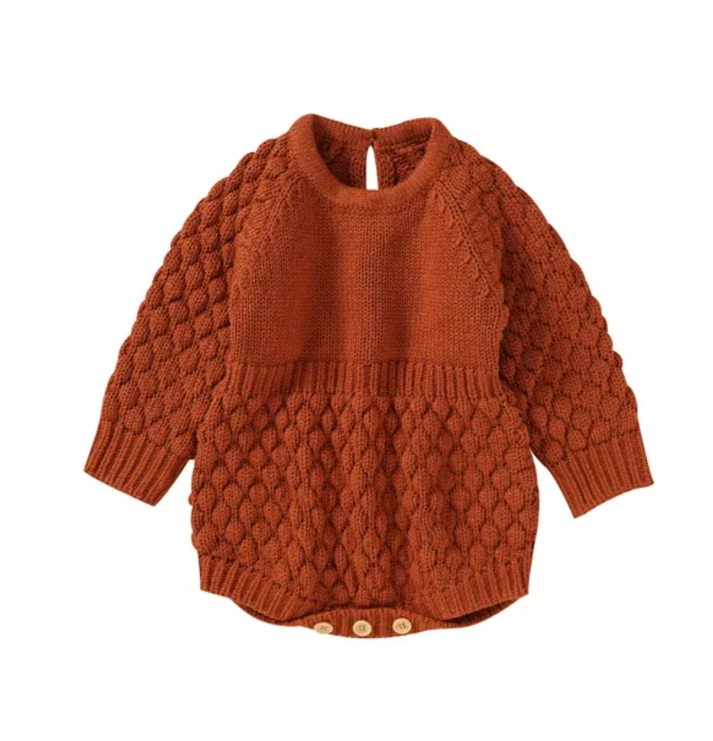 Luxury Knitwear ROMPERS Gender Neutral #10001