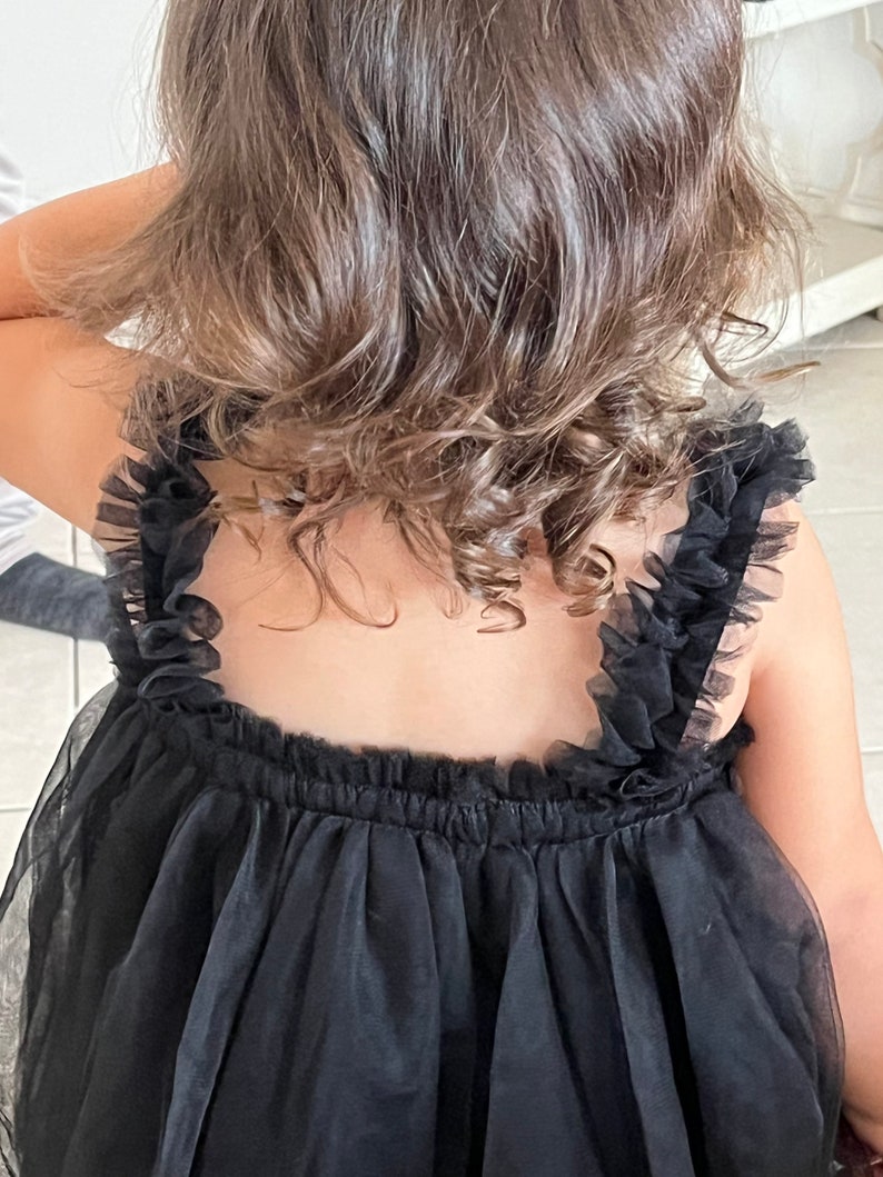 Black Tulle Dress #1000165
