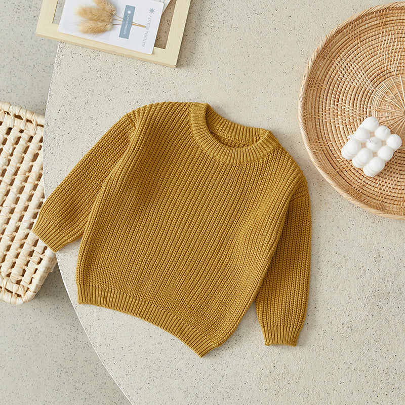 Mustard Luxury Sweater Gender Neutral #10020032