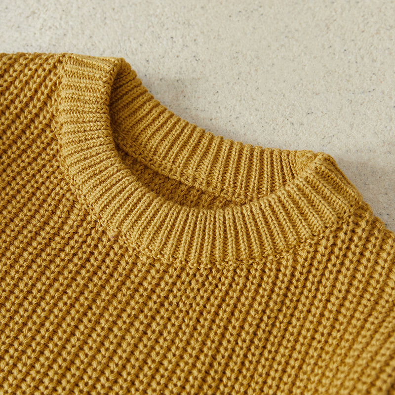 Mustard Luxury Sweater Gender Neutral #10020032