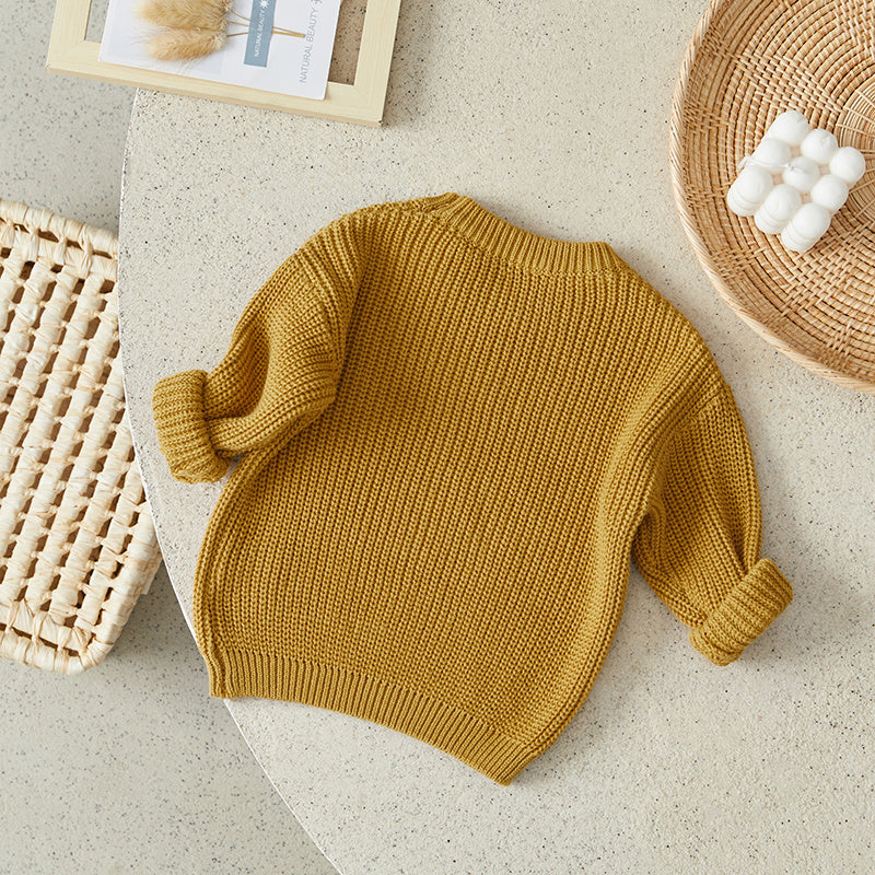 Mustard Luxury Sweater Gender Neutral #10020032