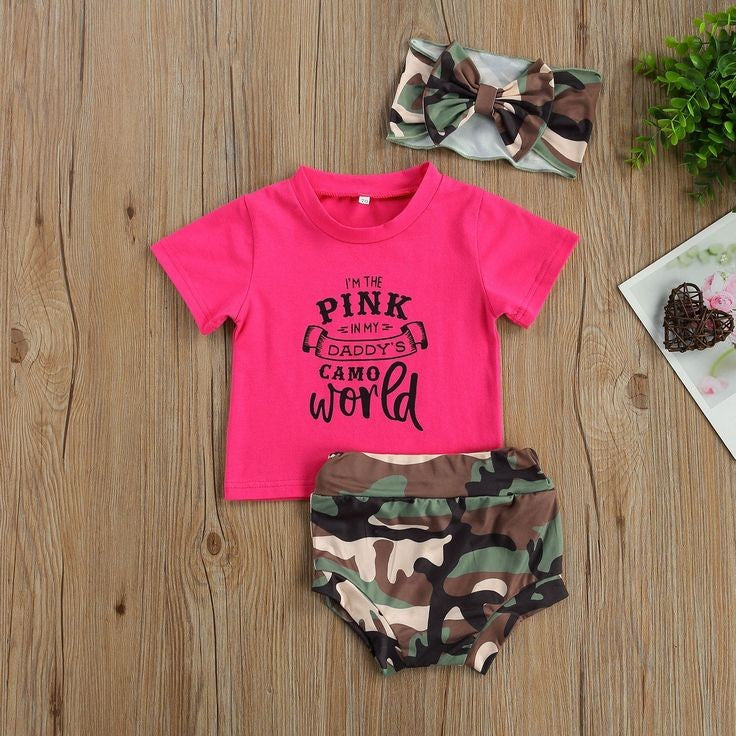 I'm The PINK in My Daddy's Camo World #1000944