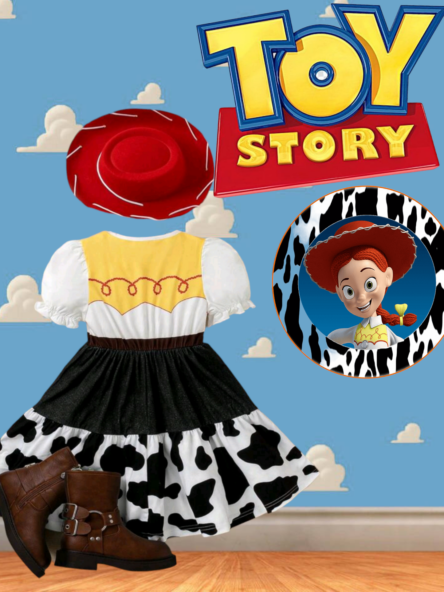 Toy Story Cowgirl Dress #1000464