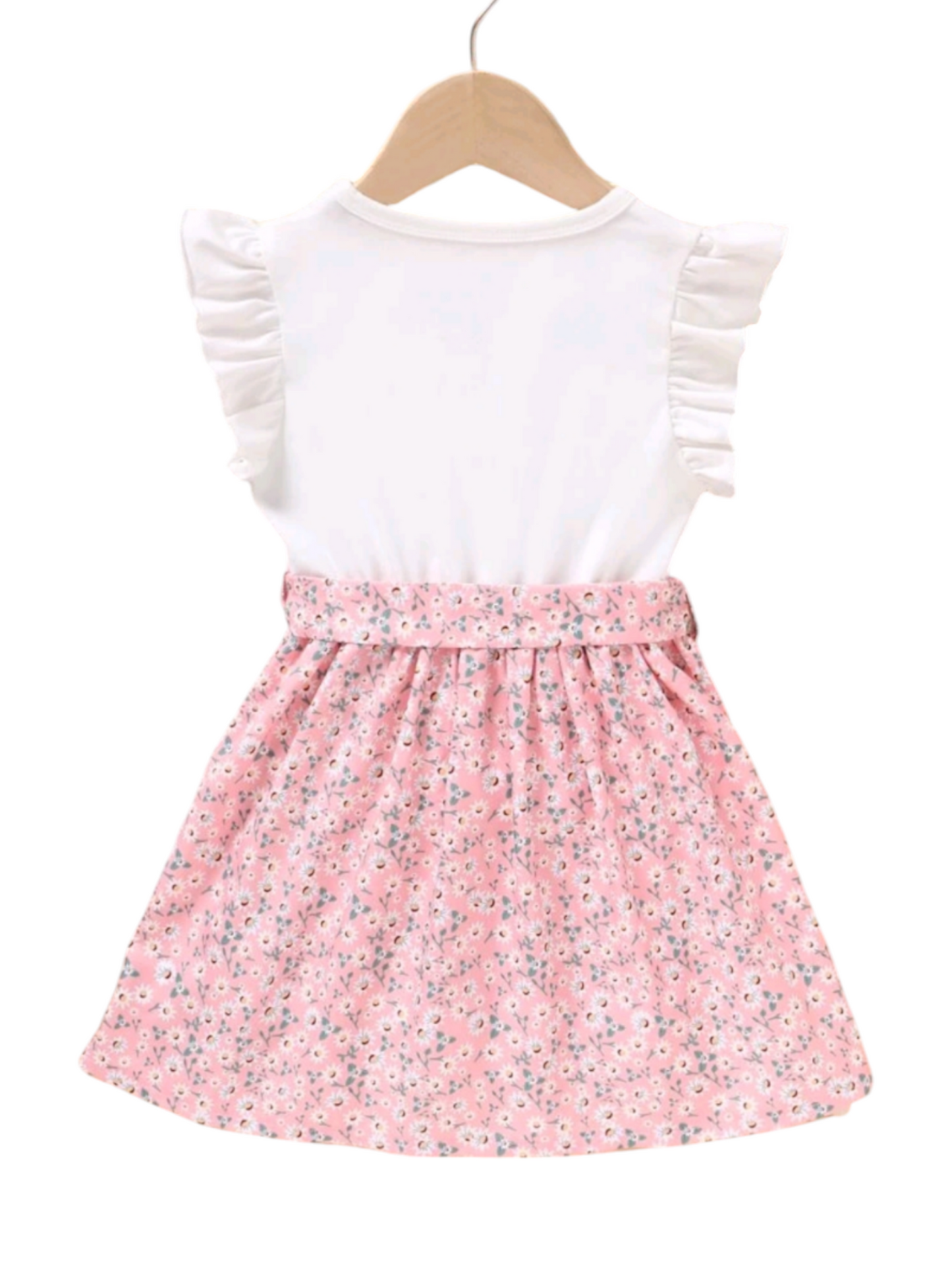 Floral Heart Dress Pink  #1000278