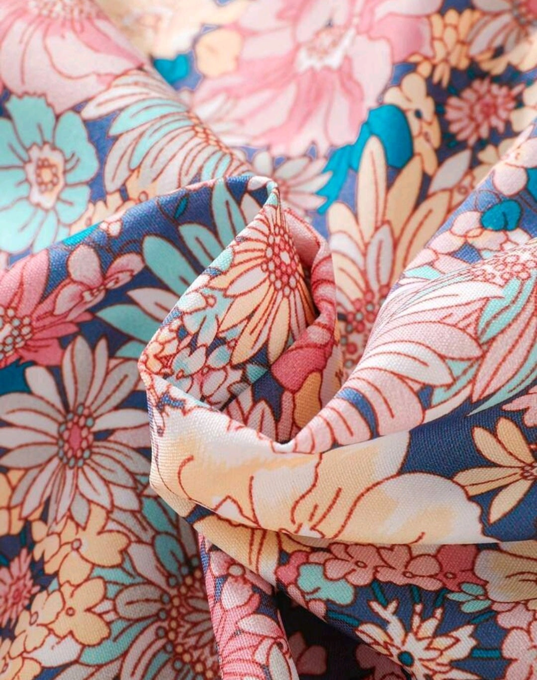 Mint Floral Dress Sibling Outfit  #1000237