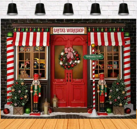 Santa's Workshops Banner 150x100cm #500059