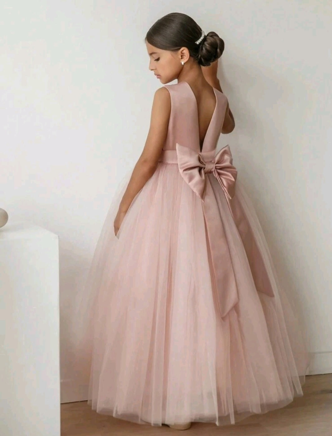 Glorious Pink Rose Princess Gown. #1000248