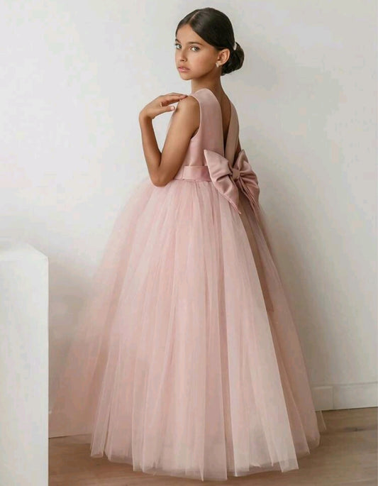 Glorious Pink Rose Princess Gown. #1000248