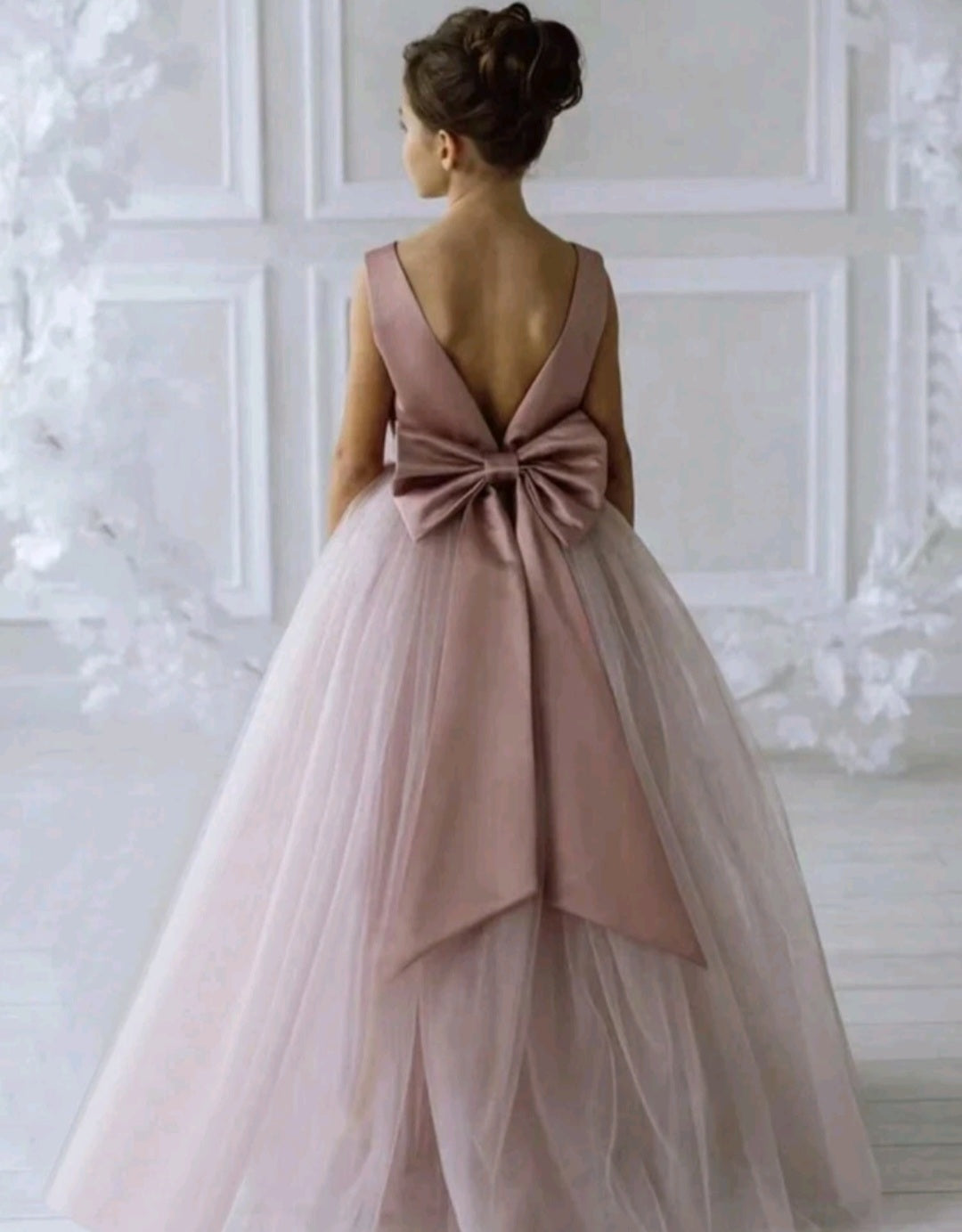 Pink Formal Dress with Headband #1000998