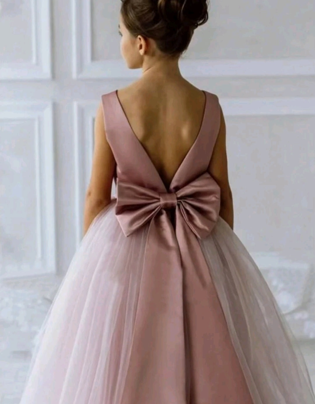 Pink Formal Dress with Headband #1000998