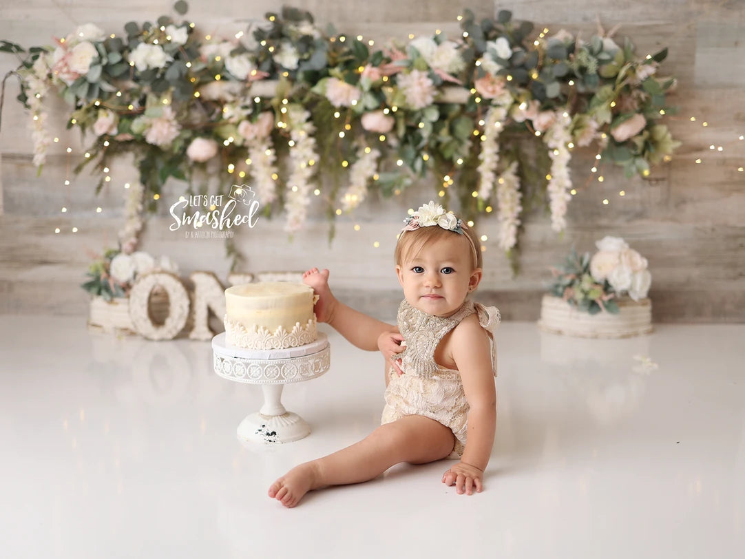 Lace Boho  Romper with Gold Detail #1000187