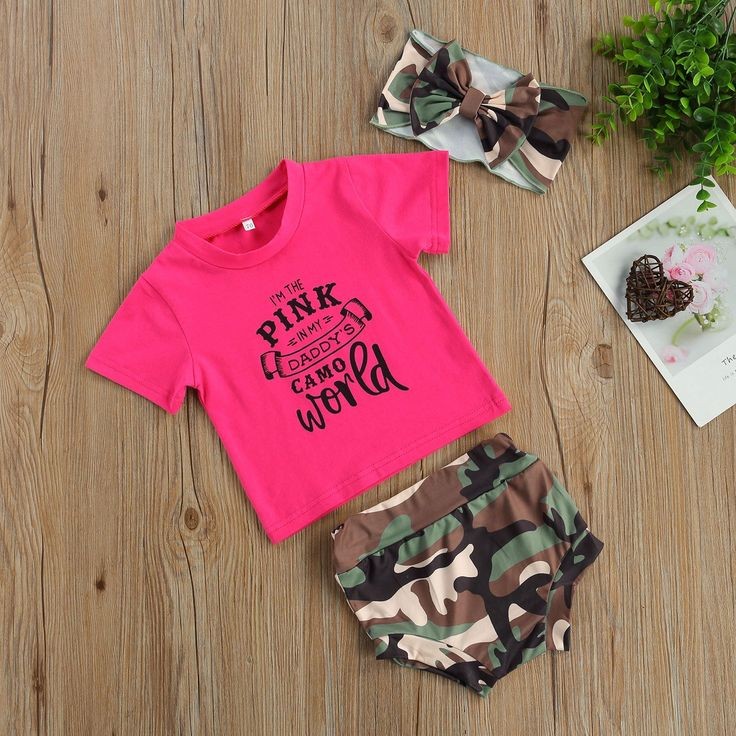 I'm The PINK in My Daddy's Camo World #1000944