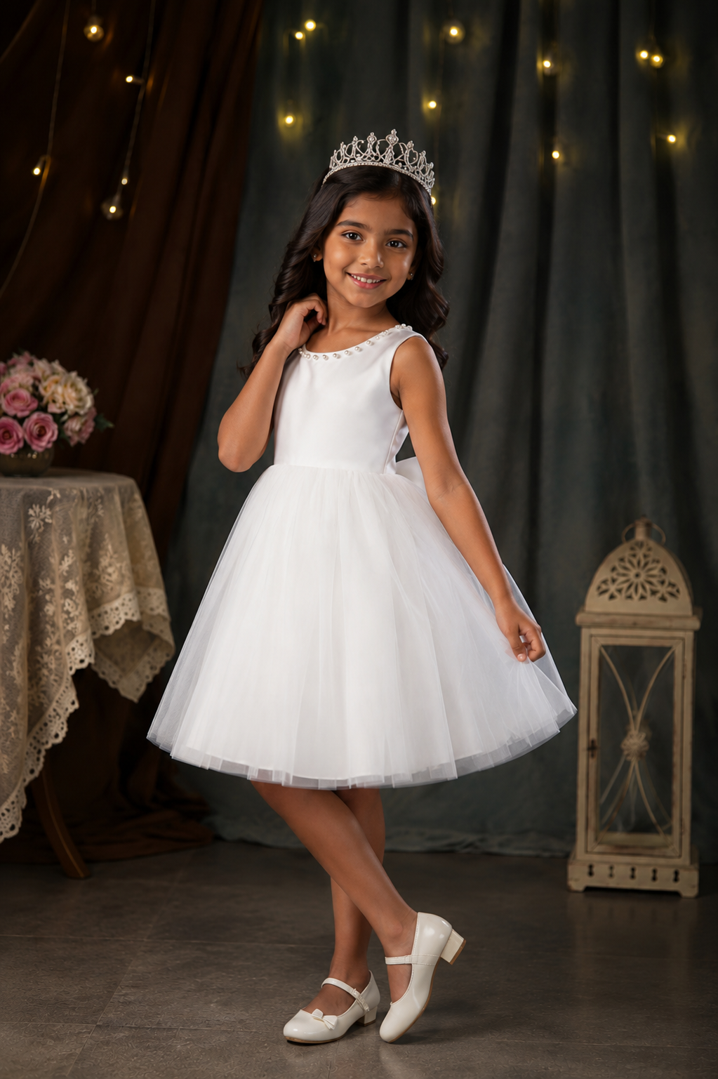 White Special Occasions Dress Ball Gown #1000689