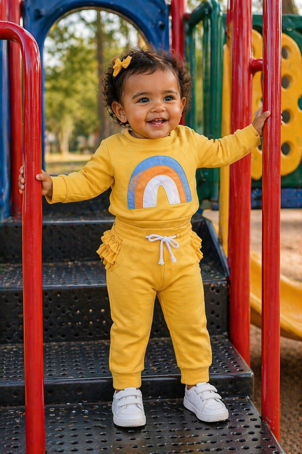 Yellow Rainbow Tracksuit #1000129