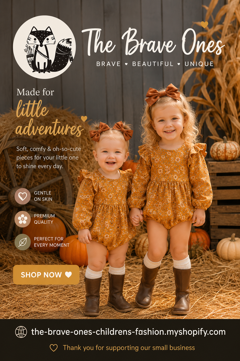 Mustard Floral Balloon Romper #100037