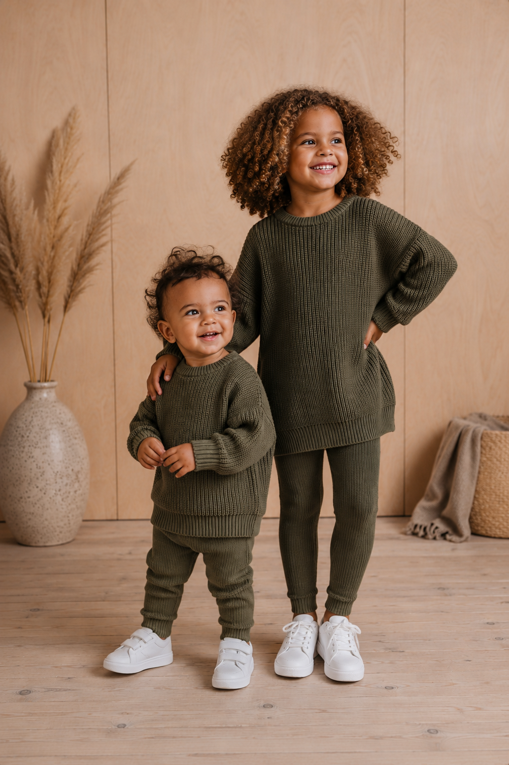 Olive Luxury Sweater Gender Neutral #10020028