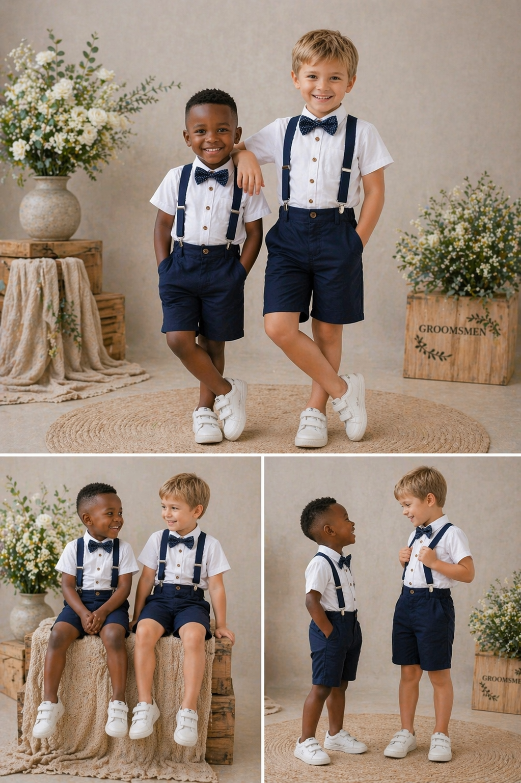 Navy 4PSC Gentlemen Suit

 #2000110