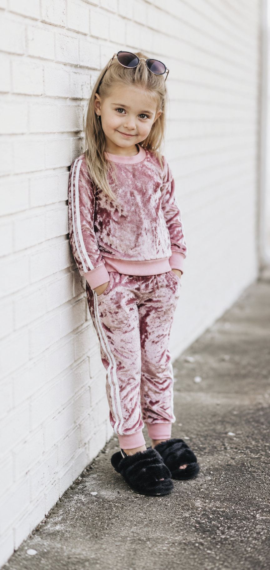 Pink Velvet Tracksuit #1000311