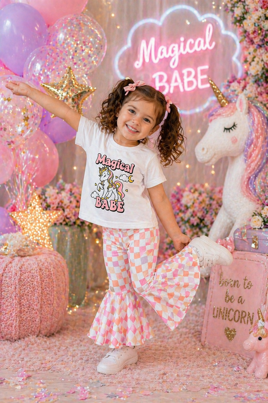 Magical Unicorn Babe T and Bellbottoms #1001172
