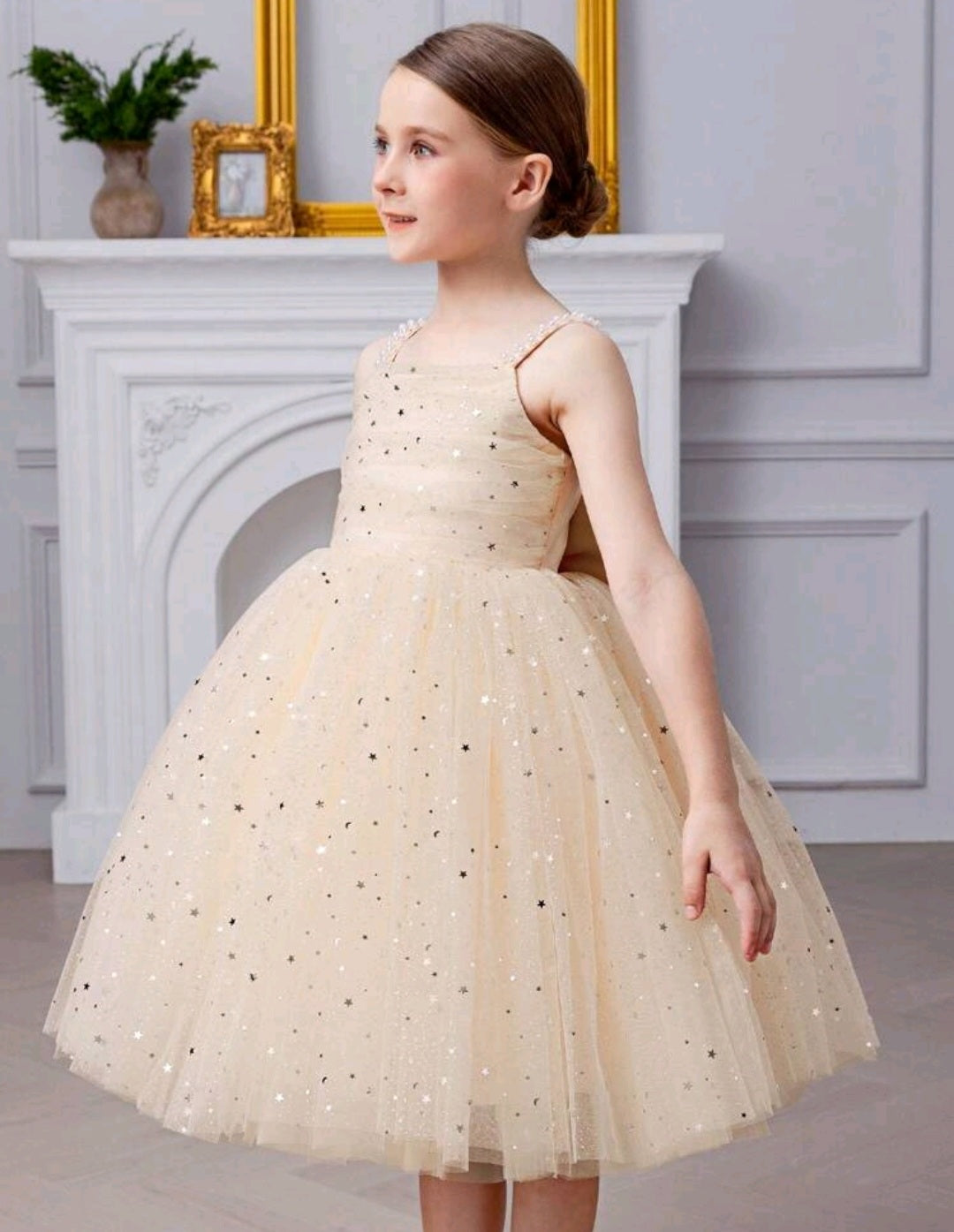 Champagne Pearl Special Occasions Dress #1000974