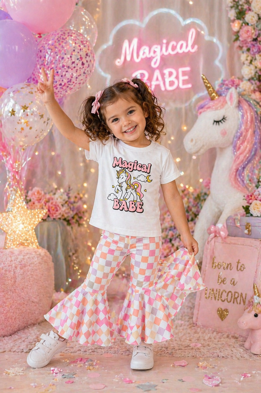 Magical Unicorn Babe T and Bellbottoms #1001172