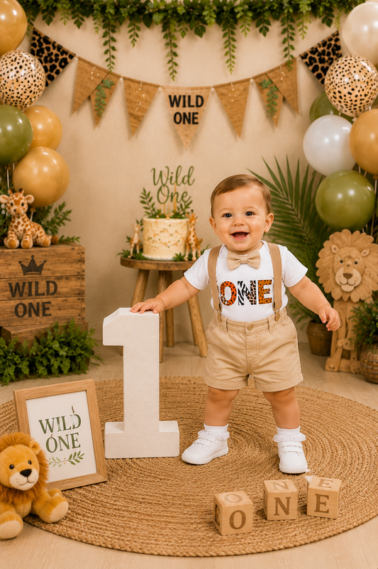Wild One Birthday Safari Outfit #2000346