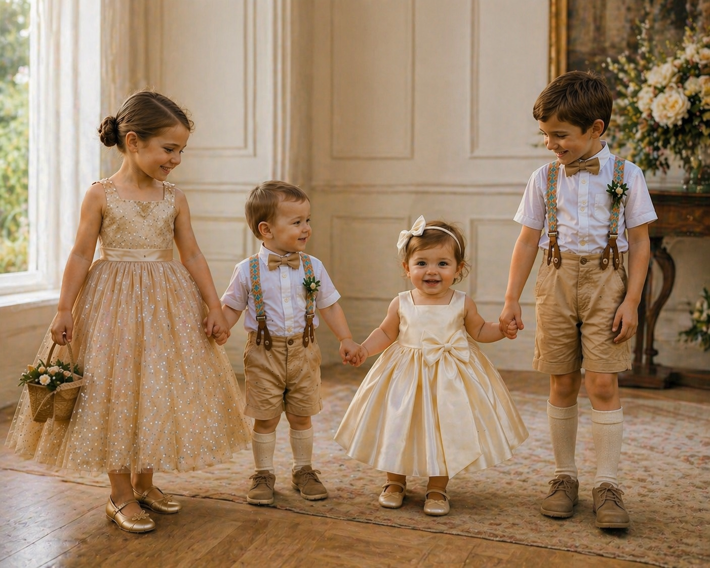 Champagne Pearl Special Occasions Dress #1000974