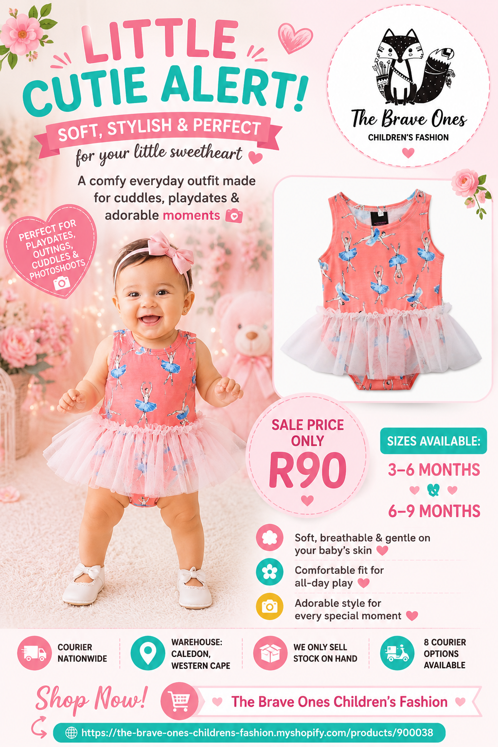 Ballerina Romper with Romantic Tutu #900038