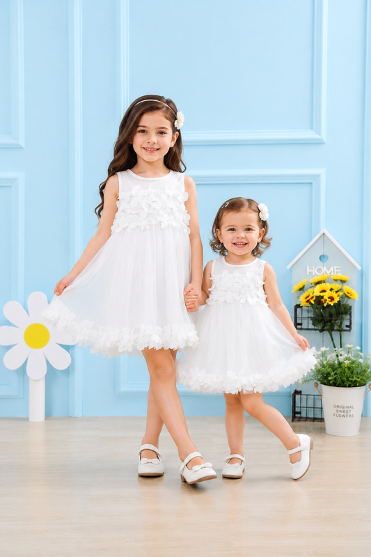 White Flower Dress #1000307