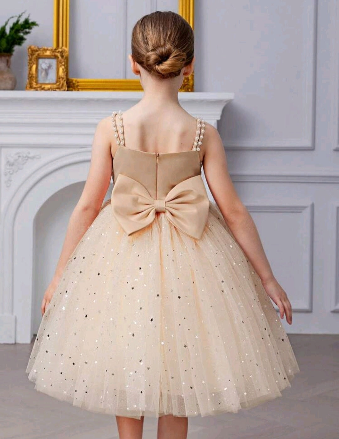 Champagne Pearl Special Occasions Dress #1000974