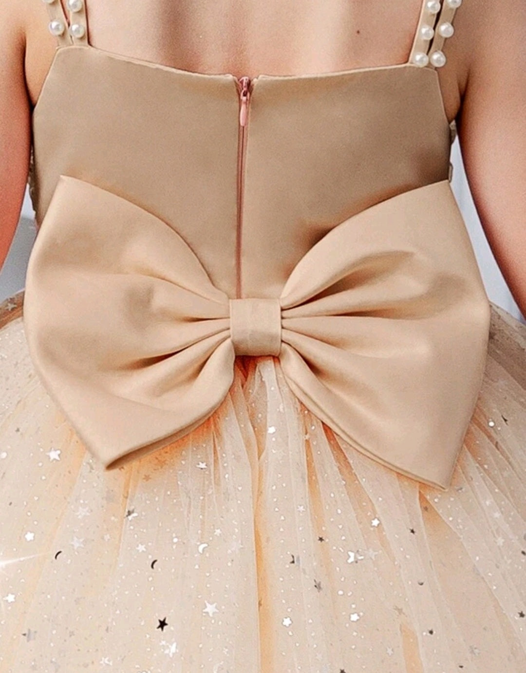 Champagne Pearl Special Occasions Dress #1000974