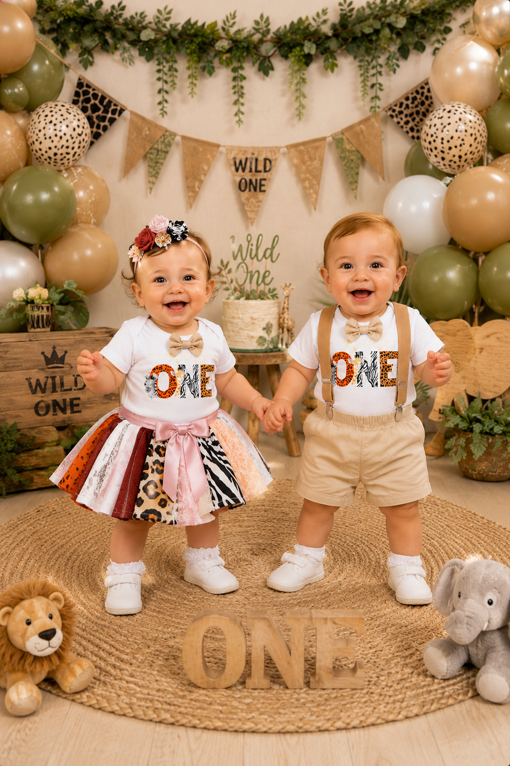 Wild One Birthday Safari Outfit #2000346